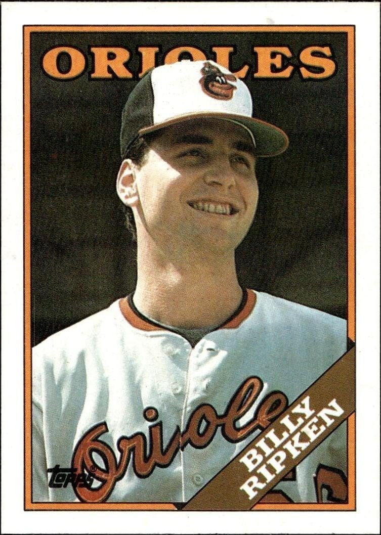 1988 Topps Billy Ripken #352 trading card