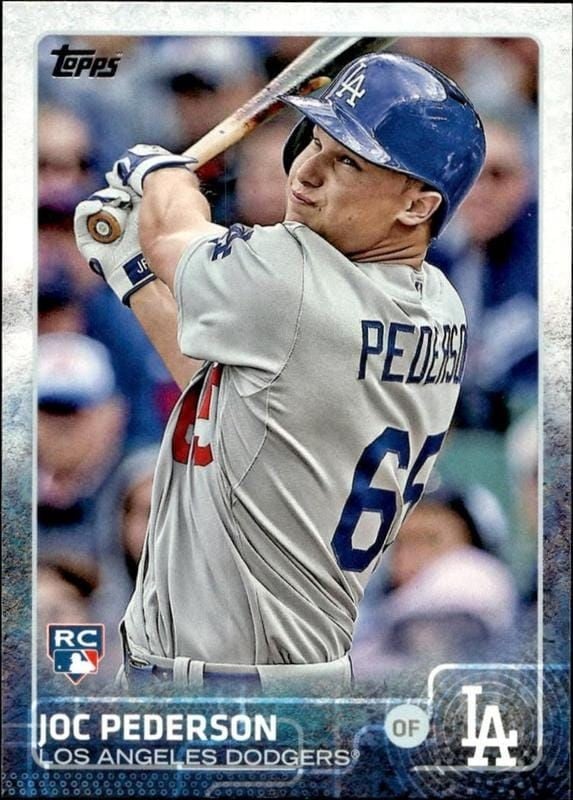 2015 Topps Series 1 Joc Pederson #192 trading card
