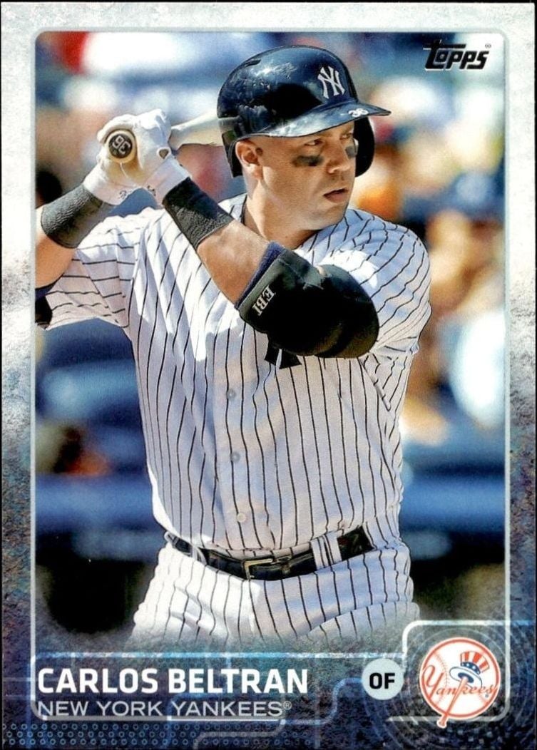 2015 Topps Series 1 Carlos Beltran #45 trading card