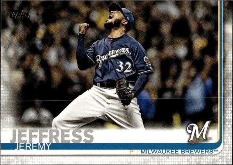 2019 Topps Series 2 Jeremy Jeffress #362 trading card