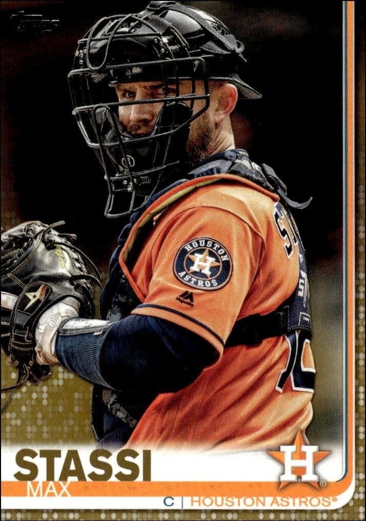 2019 Topps Series 2 Max Stassi #363 baseball trading card front
