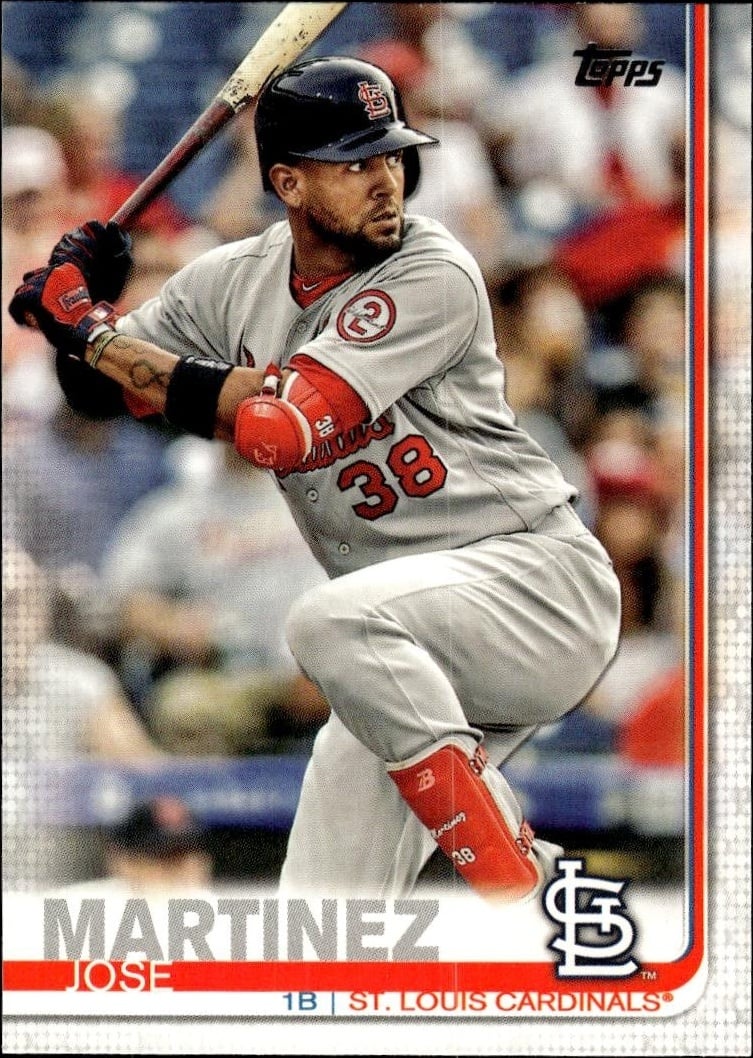 2019 Topps Series 1 Jose Martinez #123 trading card