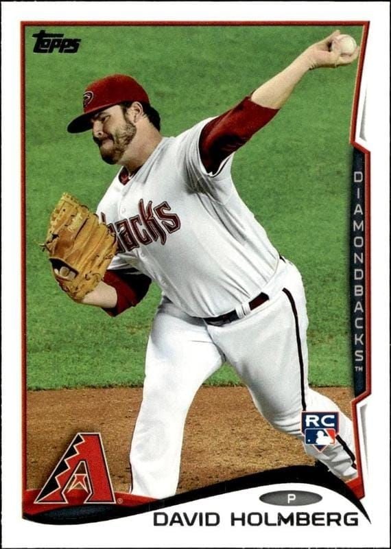 2014 Topps Series 1 David Holmberg #242 trading card