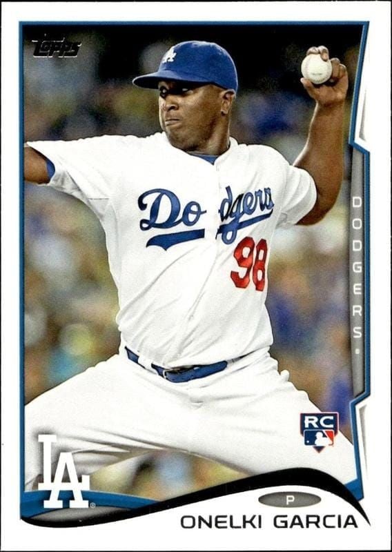 2014 Topps Series 1 Onelki Garcia #197 trading card