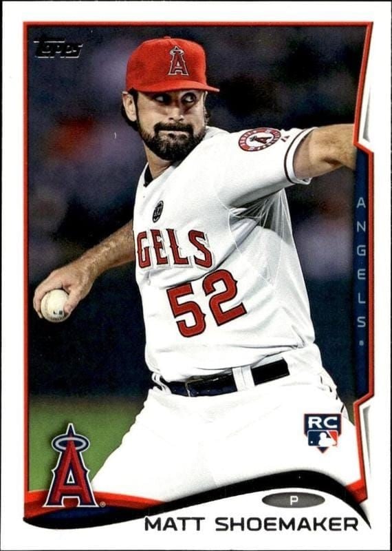 2014 Topps Series 1 Matt Shoemaker #163 trading card