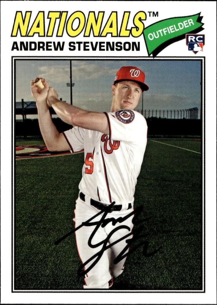 2018 Topps Archives Andrew Stevenson #154 trading card