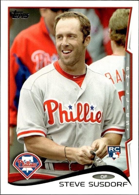 2014 Topps Series 2 Steve Susdorf #498 trading card