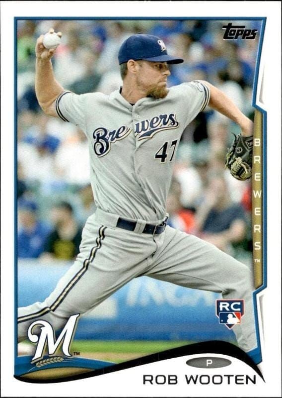 2014 Topps Series 2 Rob Wooten #494 trading card