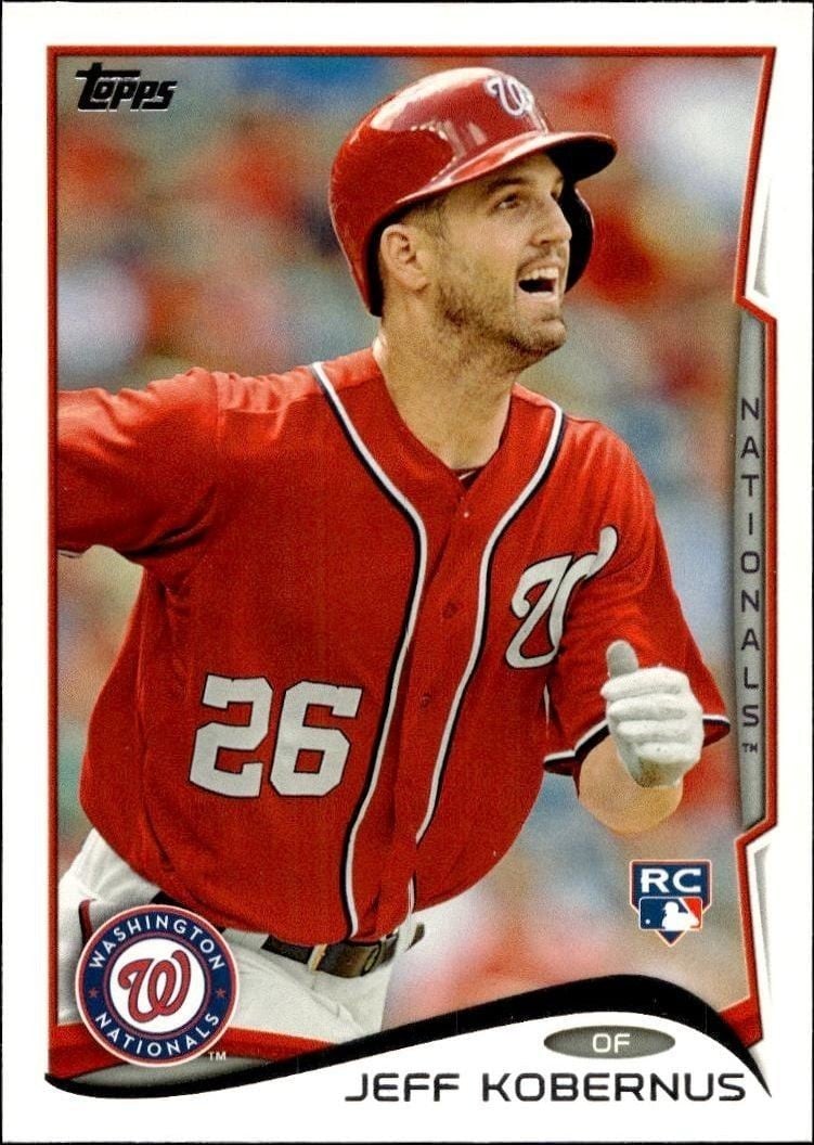 2014 Topps Series 2 Jeff Kobernus #443 trading card