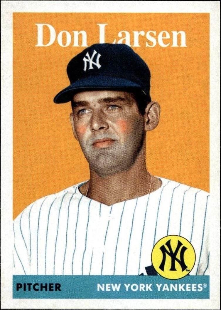 2019 Topps Archives Don Larsen #64 trading card