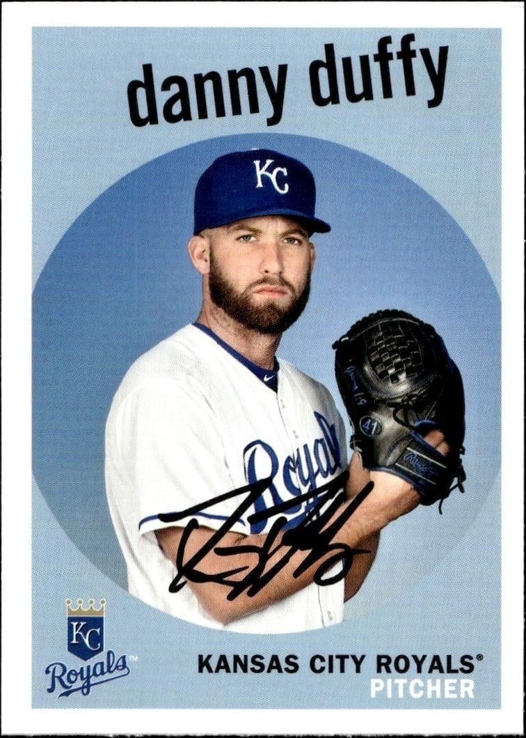 2018 Topps Archives Danny Duffy #80 trading card