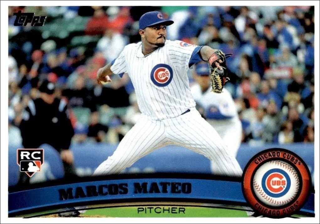 2011 Topps Series 2 Marcos Mateo #431 trading card
