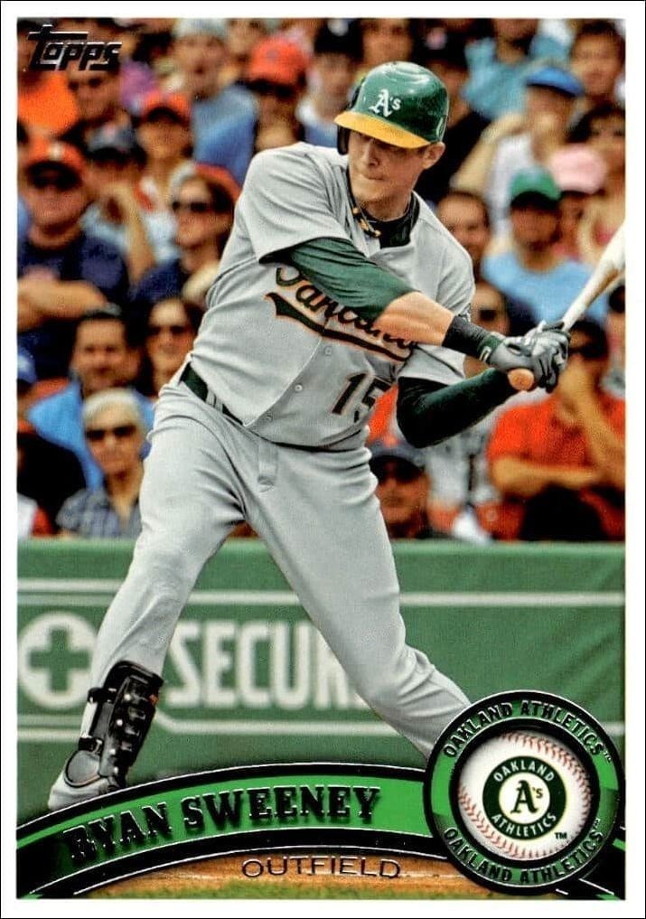 2011 Topps Series 2 Ryan Sweeney #493 trading card