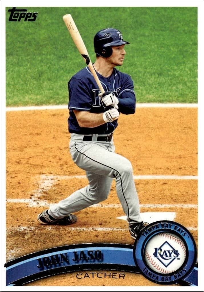 2011 Topps Series 2 John Jaso #541 trading card