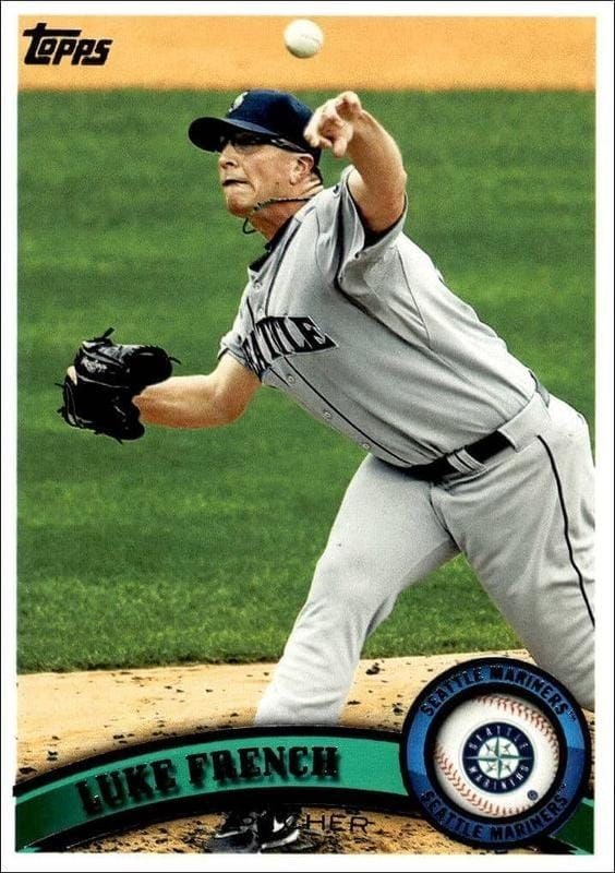 2011 Topps Series 2 Luke French #624 trading card