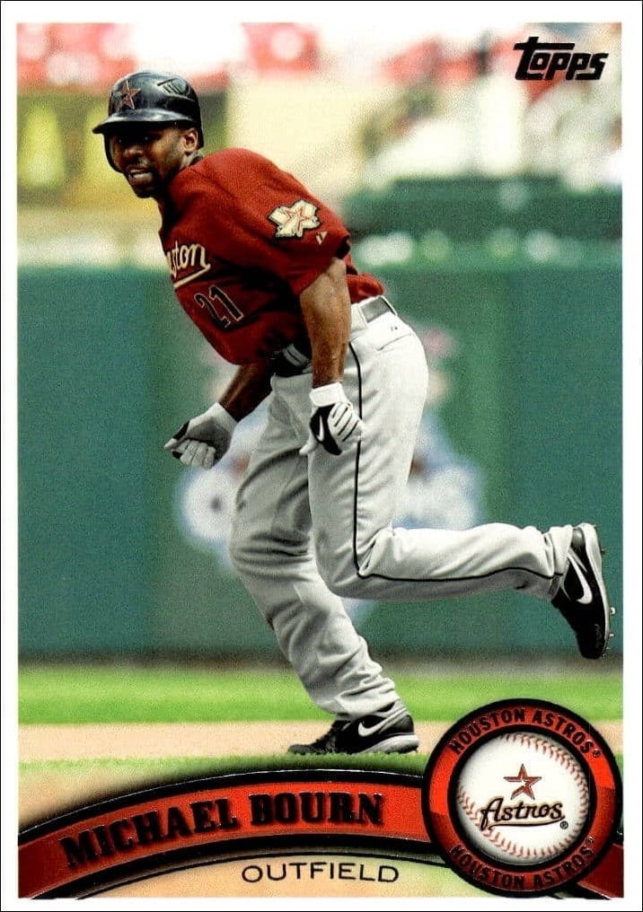 2011 Topps Series 2 Michael Bourn #509 trading card