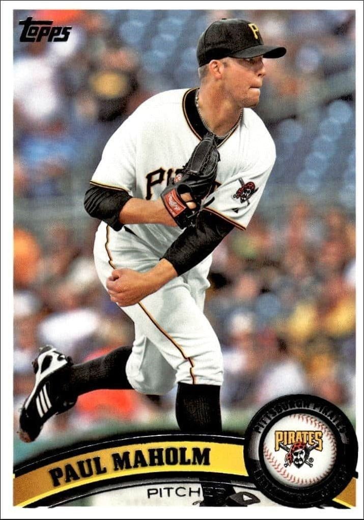 2011 Topps Series 1 Paul Maholm #180 trading card