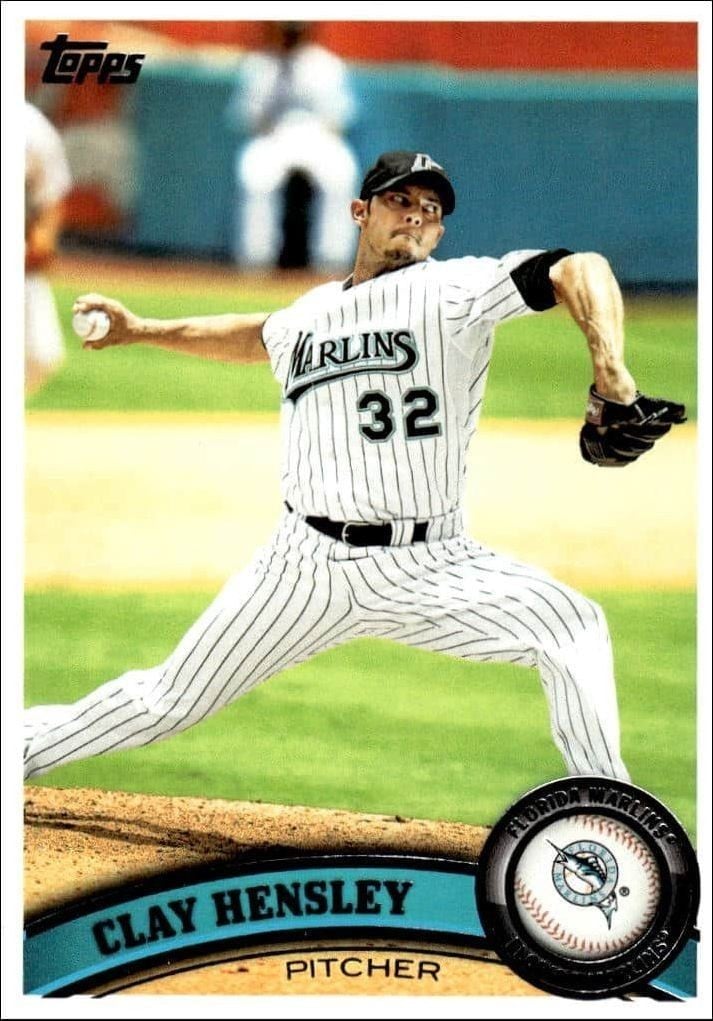 2011 Topps Series 1 Clay Hensley #167 trading card