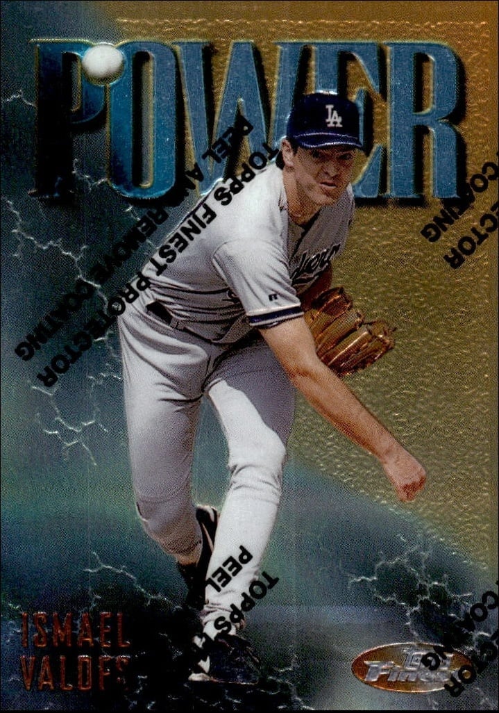 1997 Topps Finest Ismael Valdes #264 trading card