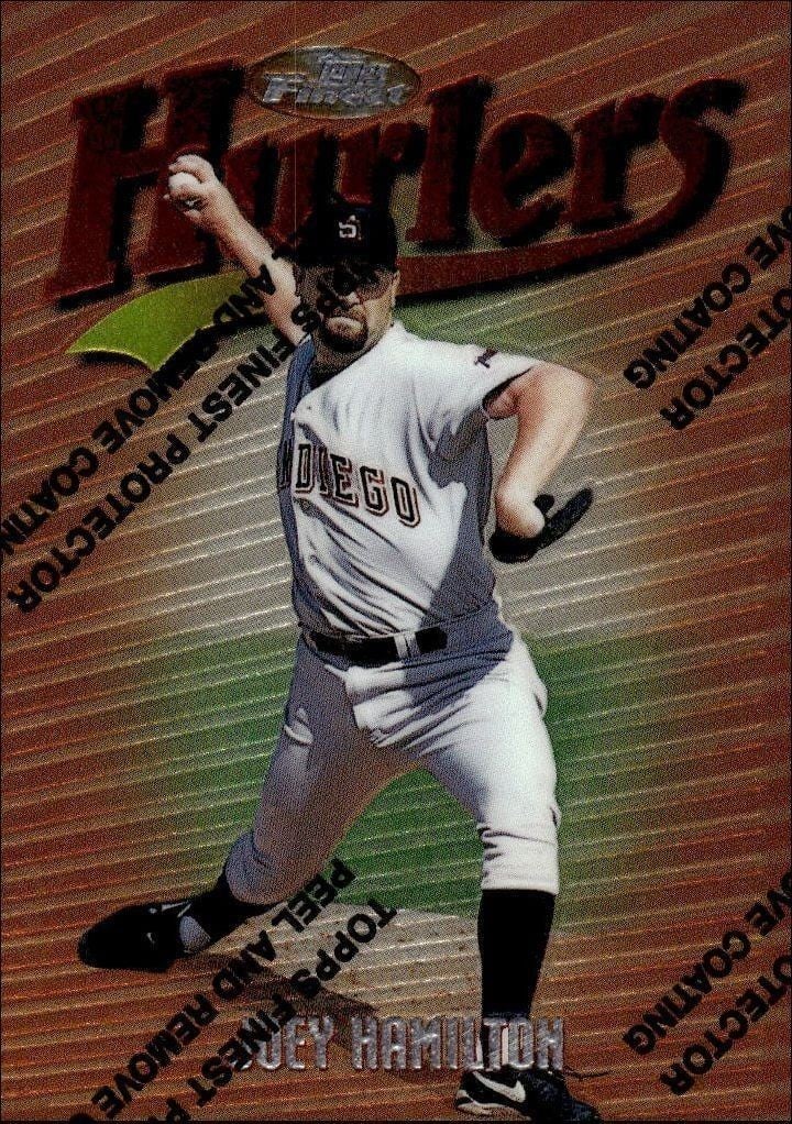 1997 Topps Finest Joey Hamilton #27 trading card