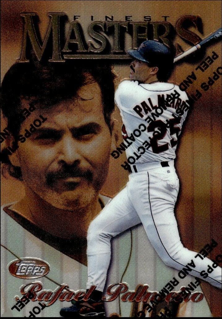 1997 Topps Finest Rafael Palmeriro #60 trading card