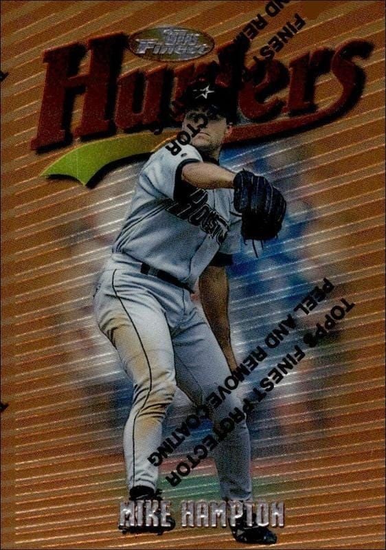 1997 Topps Finest Mike Hampton #64 trading card