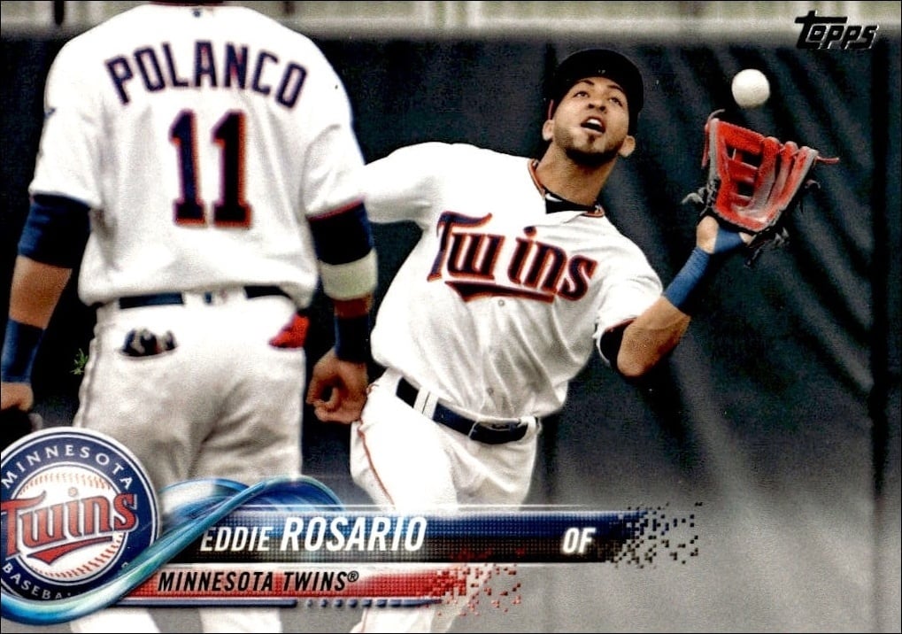 2018 Topps Series 1 Eddie Rosario #334 trading card