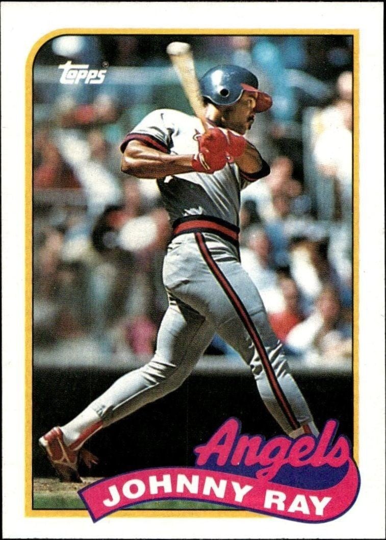 1989 Topps Johnny Ray #455 trading card