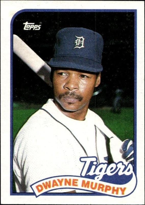 1989 Topps Dwayne Murphy #667 baseball trading card front