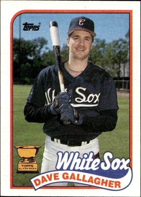 1989 Topps Dave Gallagher #156 trading card