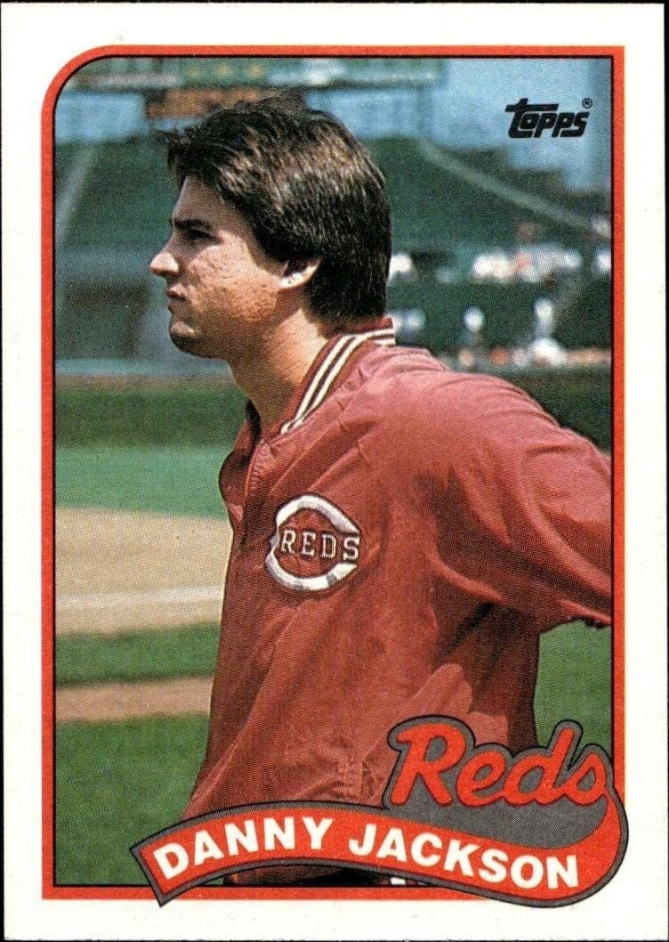 1989 Topps Danny Jackson #730 trading card