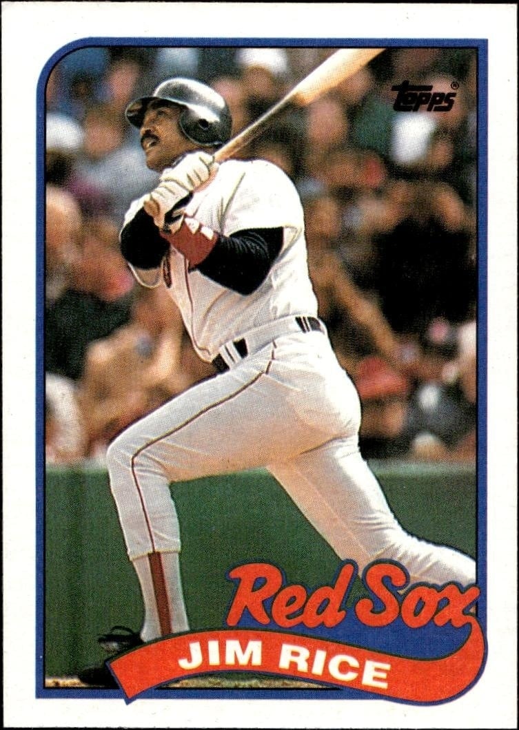 1989 Topps Jim Rice #245 trading card