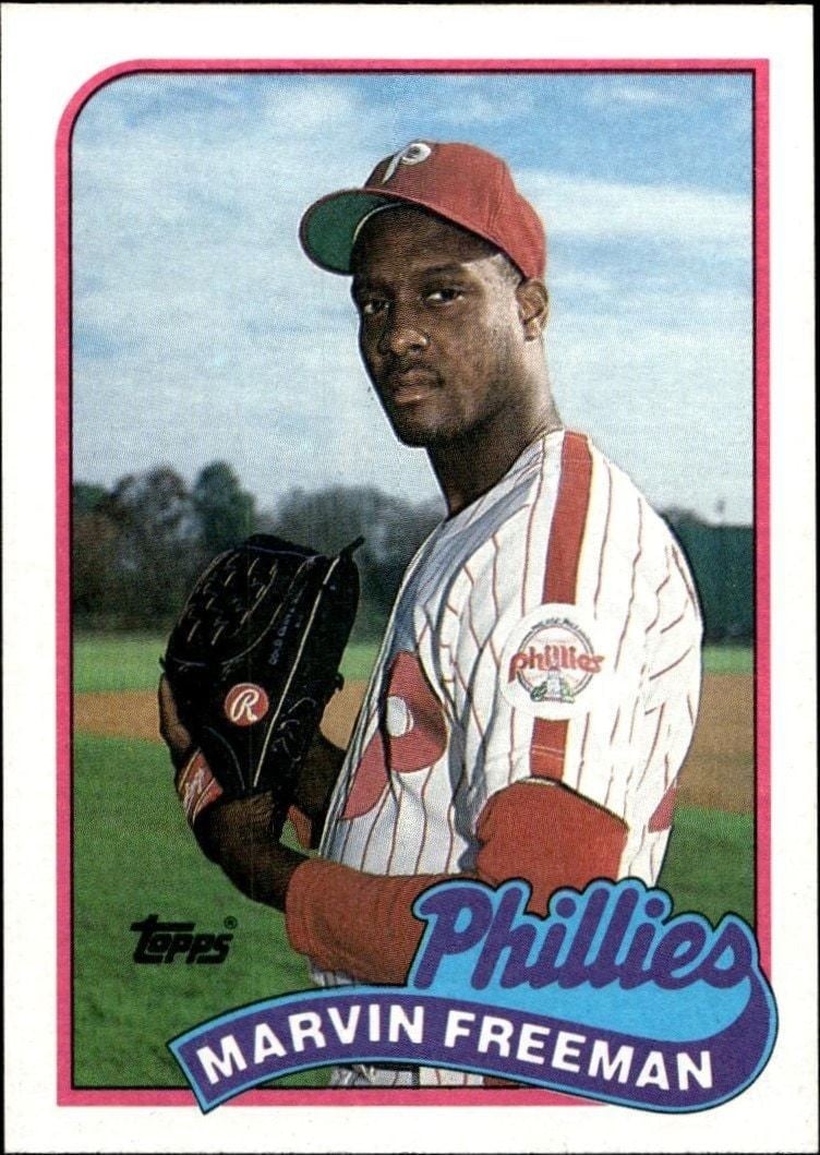 1989 Topps Marvin Freeman #634 trading card