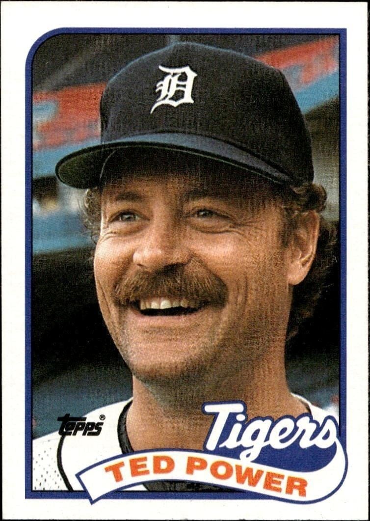 1989 Topps Ted Power #777 trading card