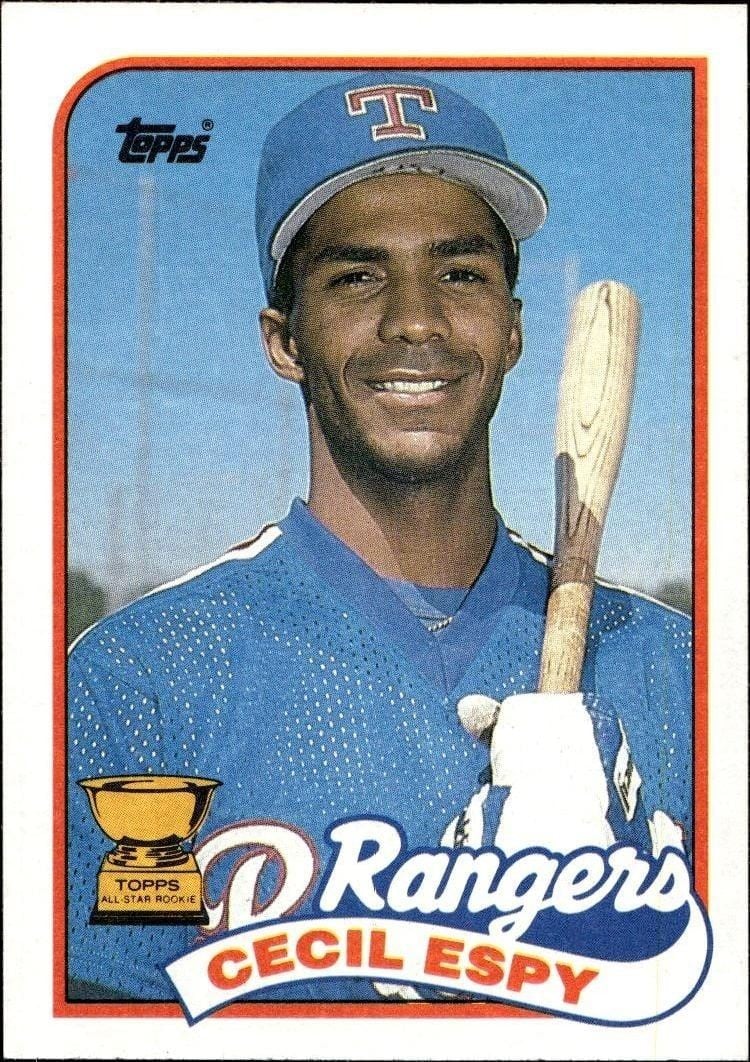 1989 Topps Cecil Espy #221 trading card