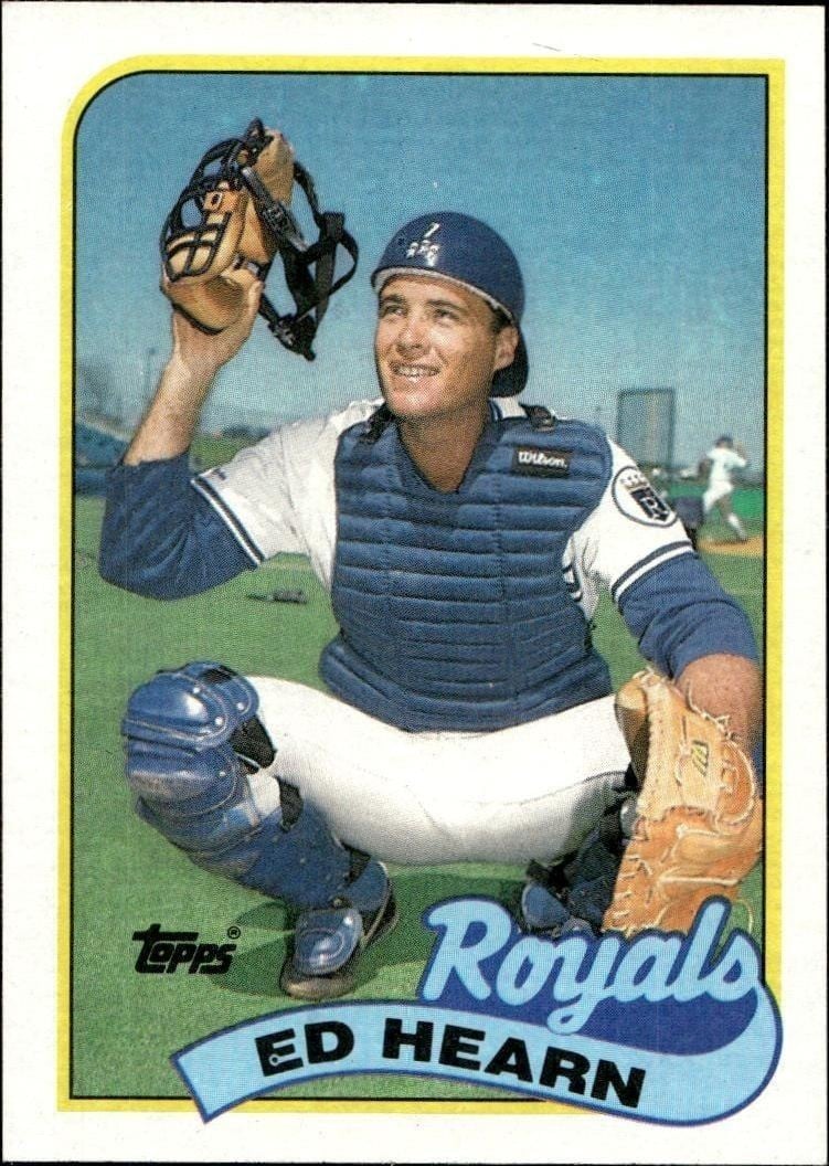 1989 Topps Ed Hearn #348 trading card