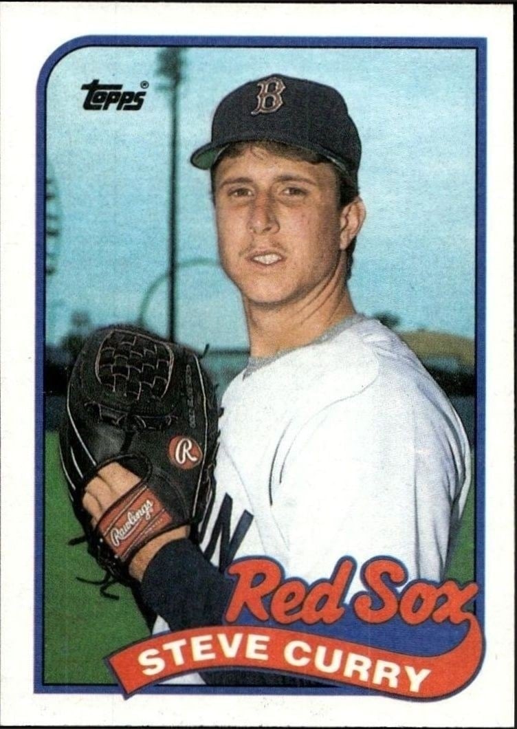 Steve Curry 1989 Topps #471 Baseball Trading Card - Front 1989 Topps Steve Curry #471 baseball trading card front