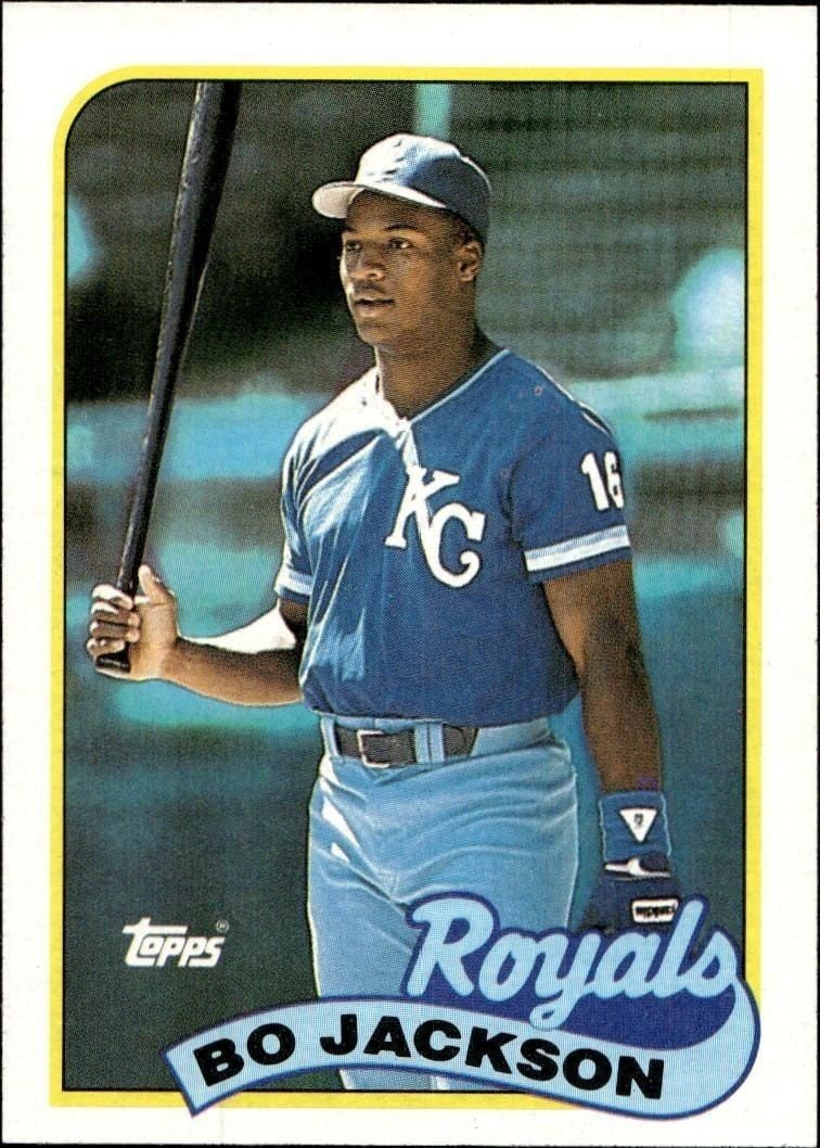 1989 Topps Bo Jackson #540 trading card