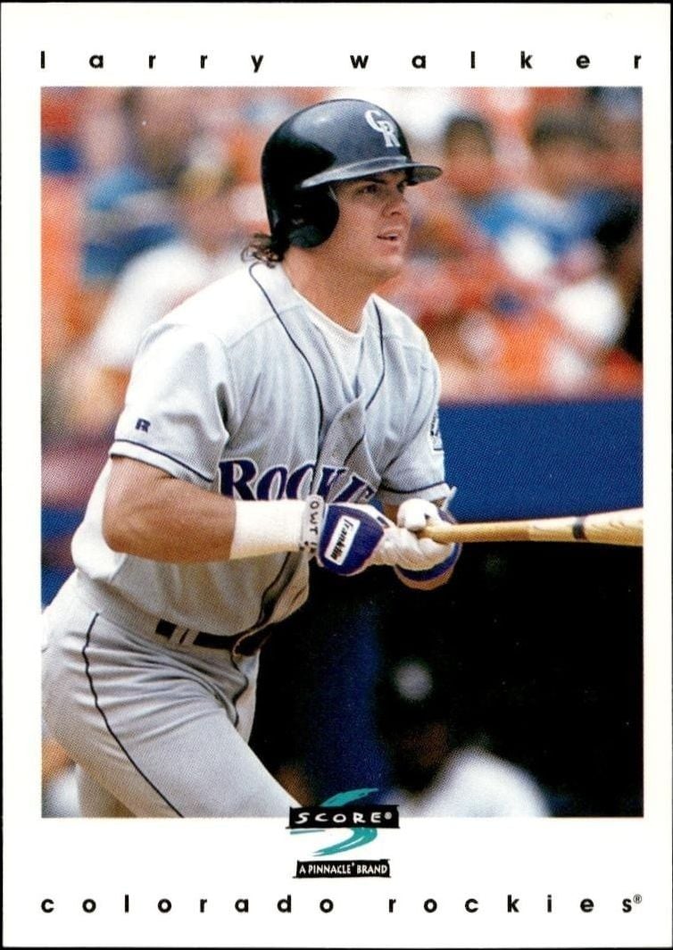 1997 Score Larry Walker #176 trading card