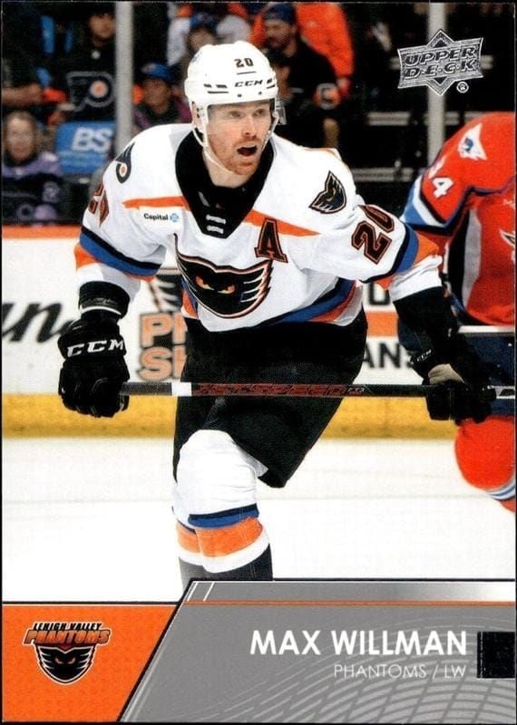 2021-22 Upper-Deck AHL Max Willman #61 trading card