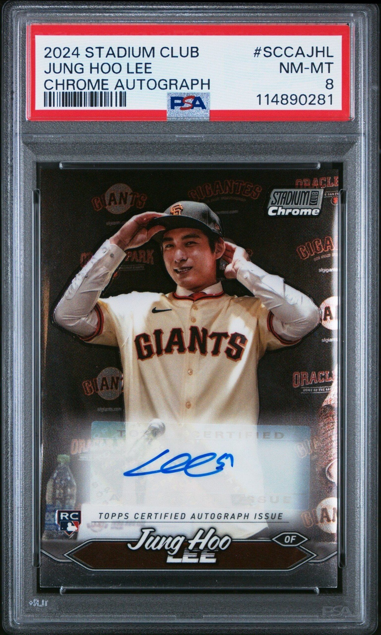 2024 Topps Stadium Club Jung Hoo Lee #SCCA-JHL trading card
