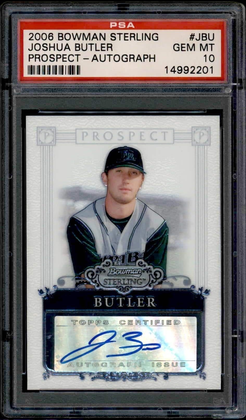 2006 Bowman Sterling Joshua Butler #BSP-JBU trading card