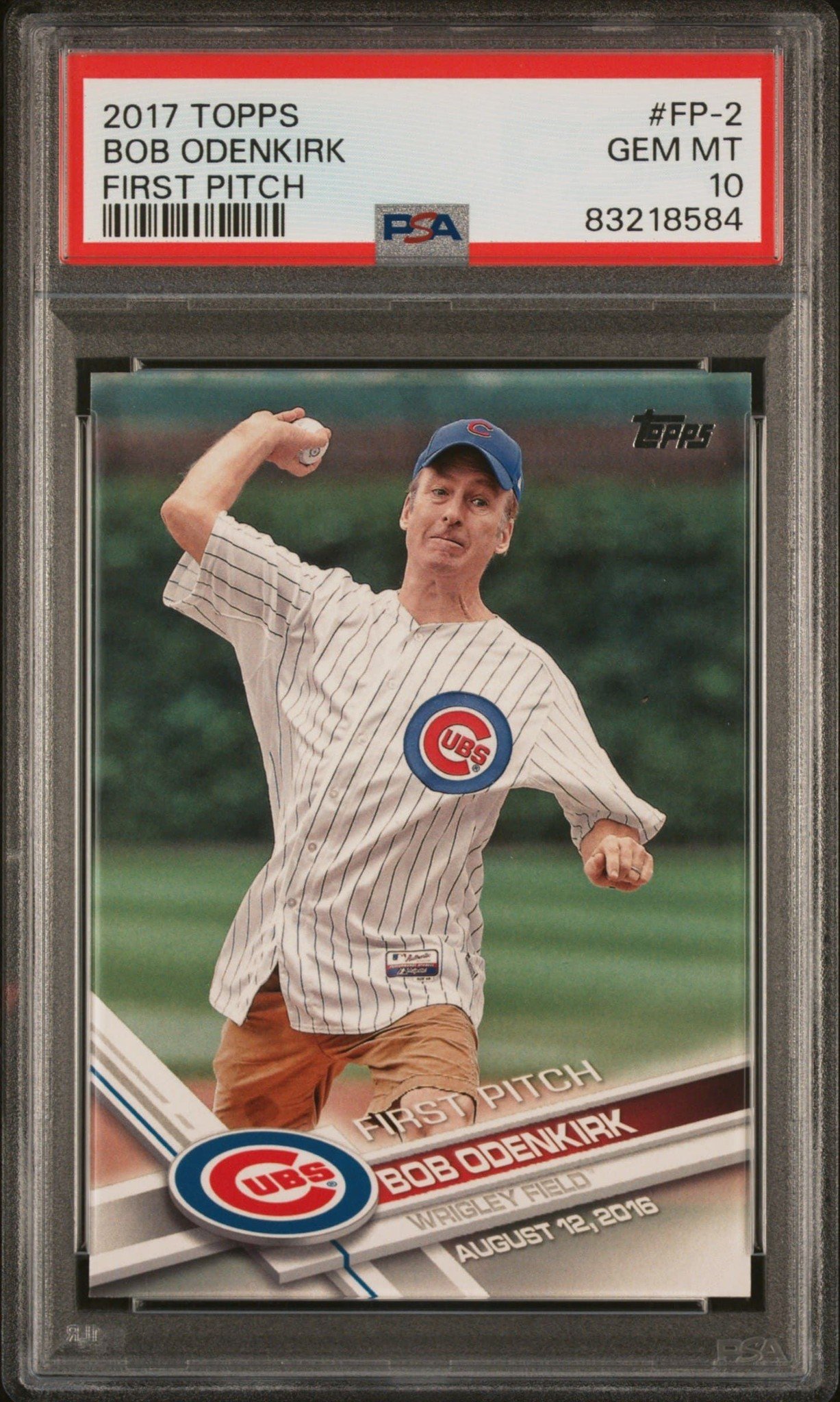 2017 Topps Series 1 Bob Odenkirk #FP-2 trading card