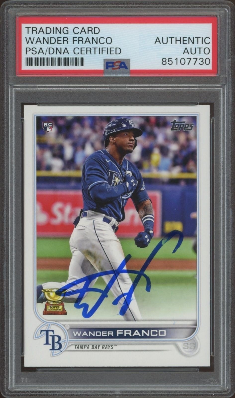 2022 Topps Series 1 Wander Franco #215 trading card