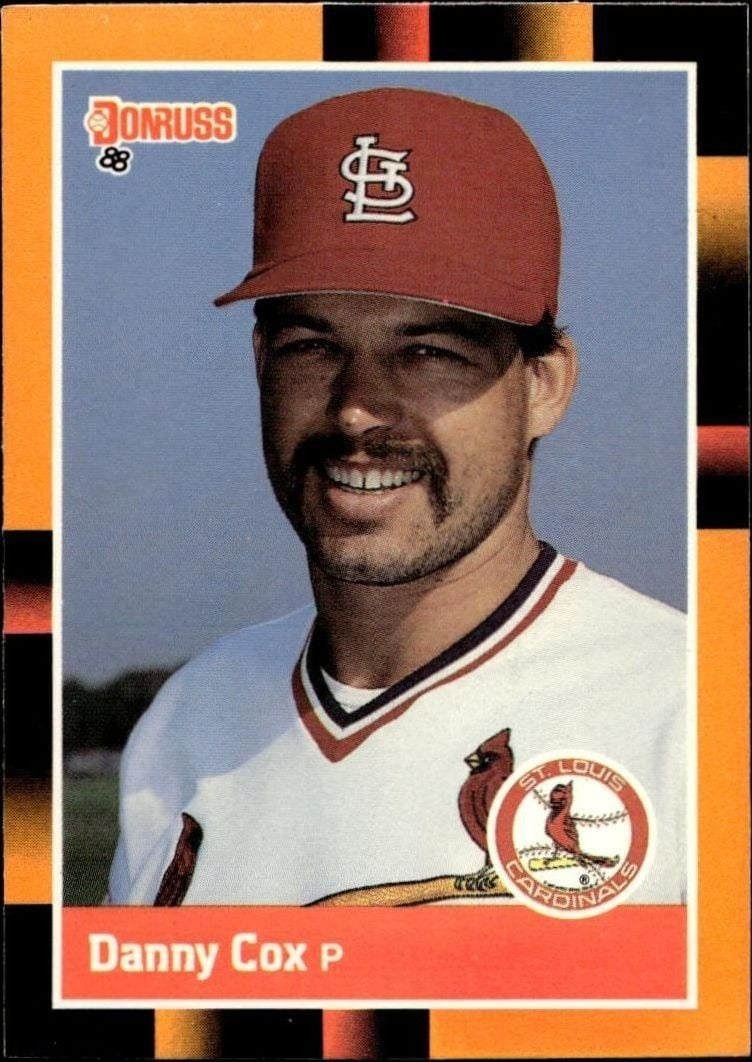 1988 Donruss Baseball's Best Danny Cox #75 trading card
