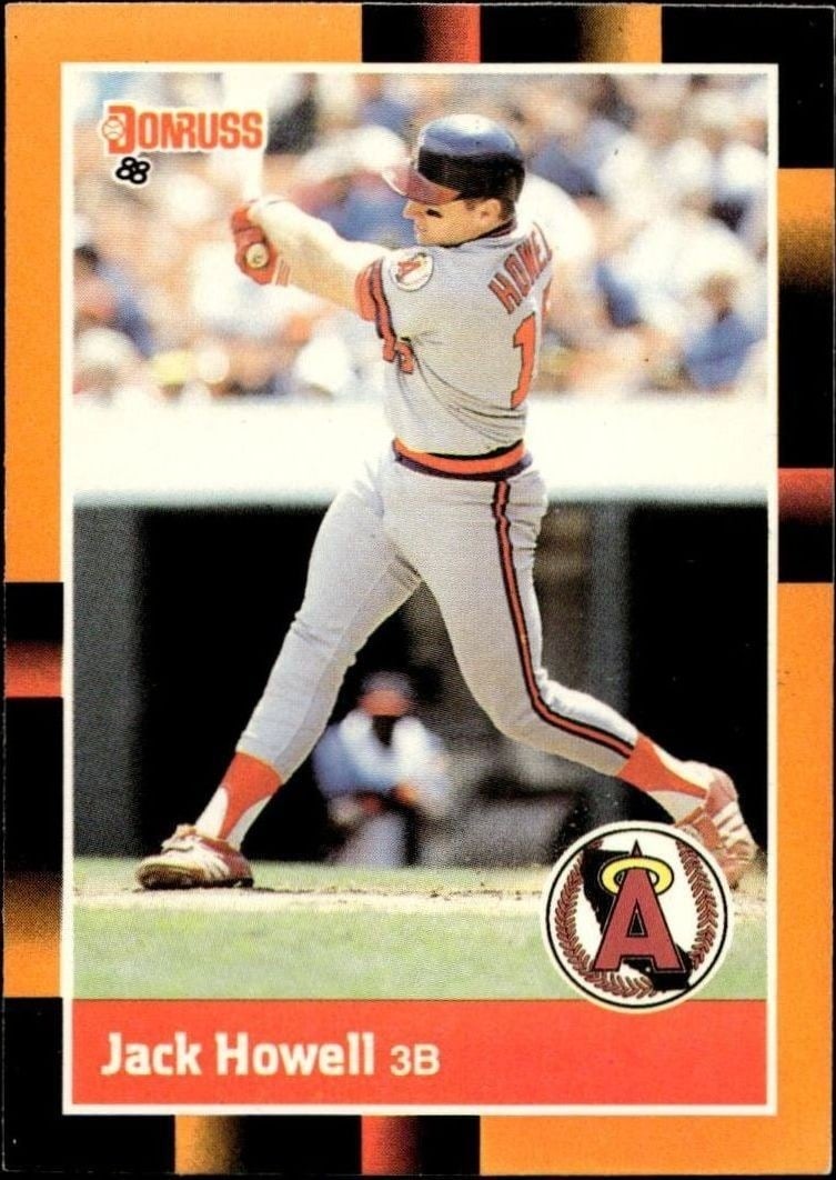 1988 Donruss Baseball's Best Jack Howell #59 trading card