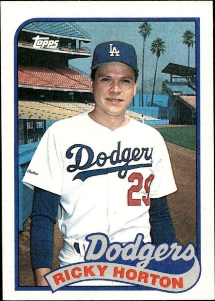 1989 Topps Ricky Horton #232 trading card