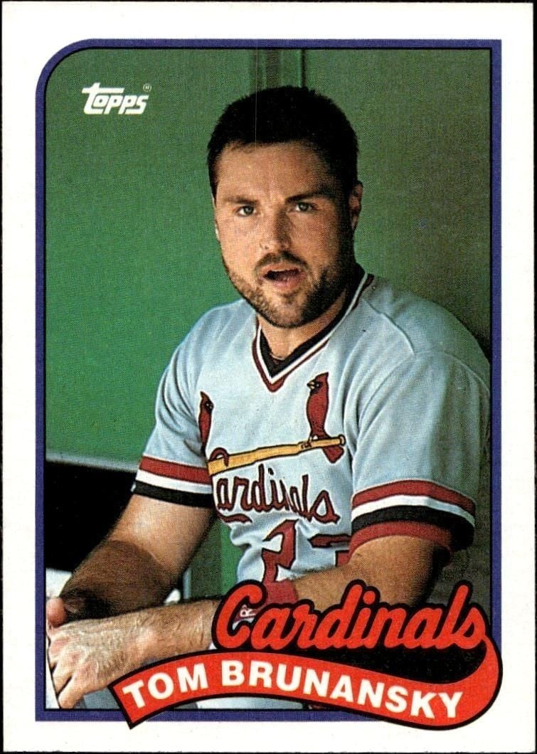 1989 Topps Tom Brunansky #60 trading card