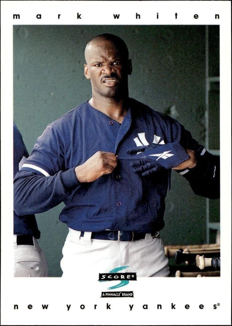 1997 Score Mark Whiten #354 trading card