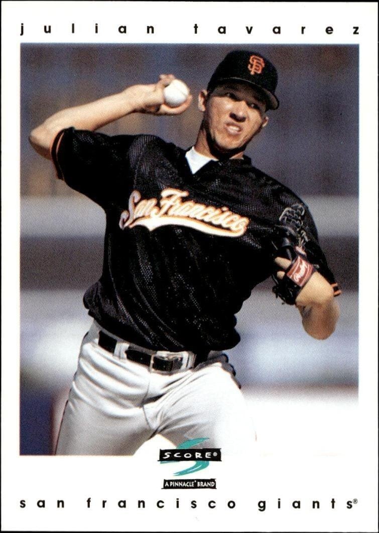 1997 Score Julian Tavarez #373 trading card
